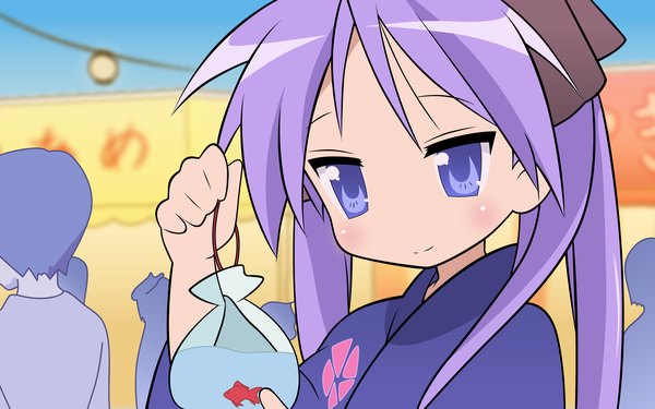 Anime picture 1920x1200 with lucky star kyoto animation hiiragi kagami highres wide image girl