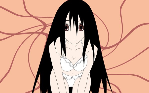 Anime picture 1680x1050 with sayonara zetsubou sensei shaft (studio) komori kiri light erotic wide image