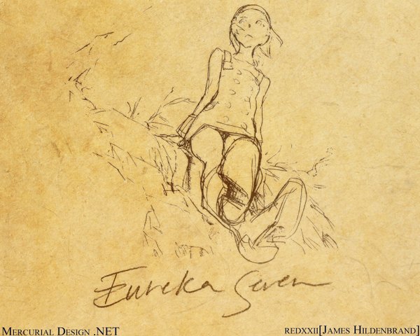 Anime picture 1280x1024 with eureka seven studio bones eureka sketch tagme