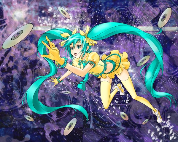 Anime picture 1280x1024 with vocaloid hatsune miku yuucho girl tagme