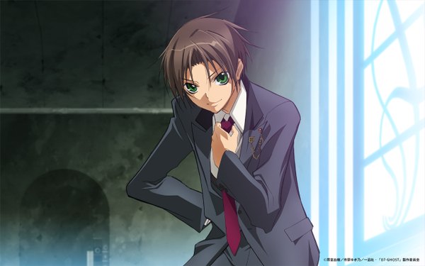 Anime picture 1280x800 with 07-ghost studio deen teito klein wide image wallpaper boy