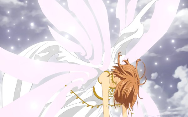 Anime picture 2560x1600 with tsubasa reservoir chronicle clamp sakura hime cilou (artist) highres wide image