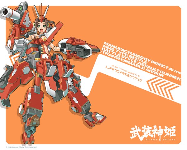 Anime picture 1280x1024 with busou shinki mecha musume girl tagme