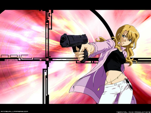 Anime picture 1024x768 with noir mireille bouquet tagme