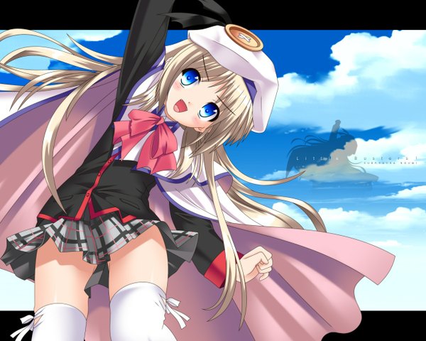 Anime picture 1280x1024 with little busters! key (studio) noumi kudryavka thighhighs tagme