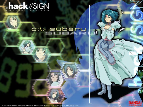 Anime picture 1024x768 with .hack// .hack//sign subaru (.hack//) tagme