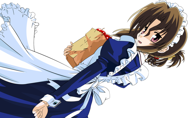 Anime picture 3336x2085 with hayate no gotoku! maria (hayate no gotoku!) highres wide image maid transparent background vector rendered