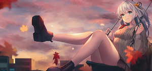 Anime picture 1085x510