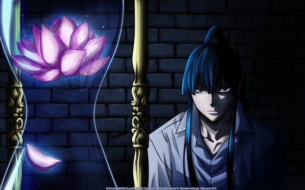 Anime picture 1920x1200 with d.gray-man kanda yuu highres wide image boy