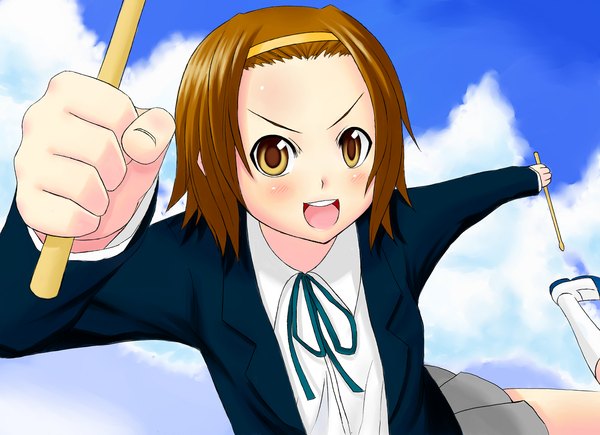 Anime picture 1124x816 with k-on! kyoto animation tainaka ritsu tagme