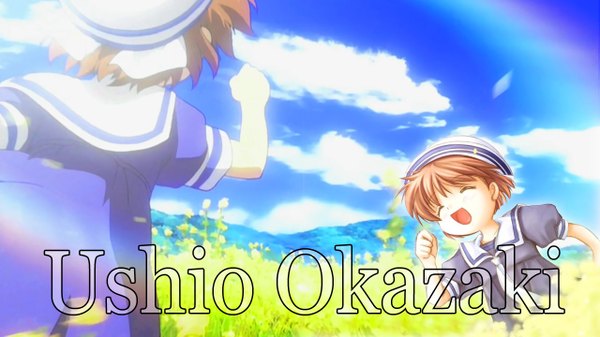 Anime picture 1280x720 with clannad key (studio) okazaki ushio wide image