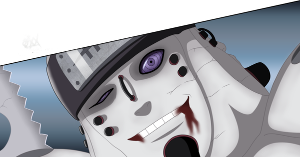 Anime picture 1536x807 with naruto studio pierrot naruto (series) pain (naruto) asura path inferno2446 single smile wide image purple eyes one eye closed wink piercing coloring close-up face akatsuki rinnegan boy blood