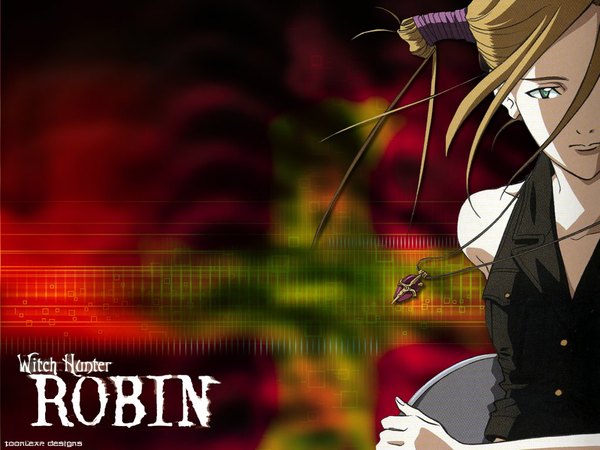 Anime picture 1024x768 with witch hunter robin robin sena tagme