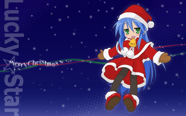 Anime picture 1920x1200 with lucky star kyoto animation izumi konata highres wide image girl