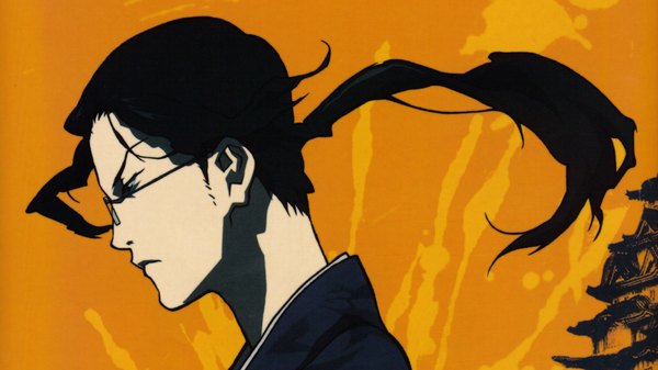 Anime picture 1920x1080 with samurai champloo jinnosuke highres wide image boy glasses