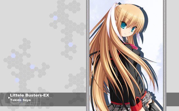 Anime picture 1920x1200 with little busters! key (studio) tokido saya highres wide image