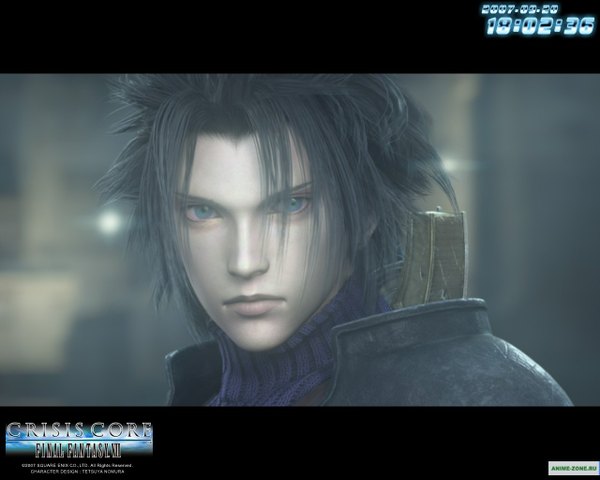 Anime picture 1280x1024 with final fantasy vii crisis core final fantasy vii zack fair realistic boy