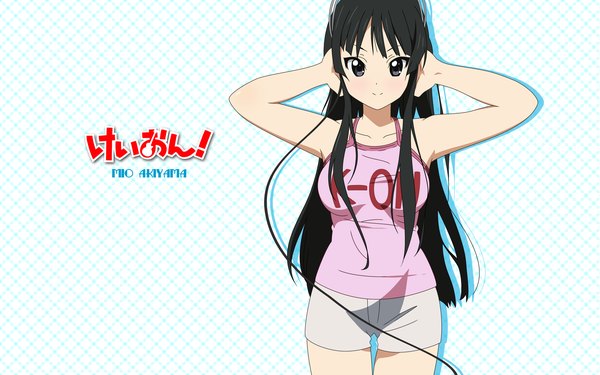 Anime picture 1920x1200 with k-on! kyoto animation akiyama mio highres wide image headphones