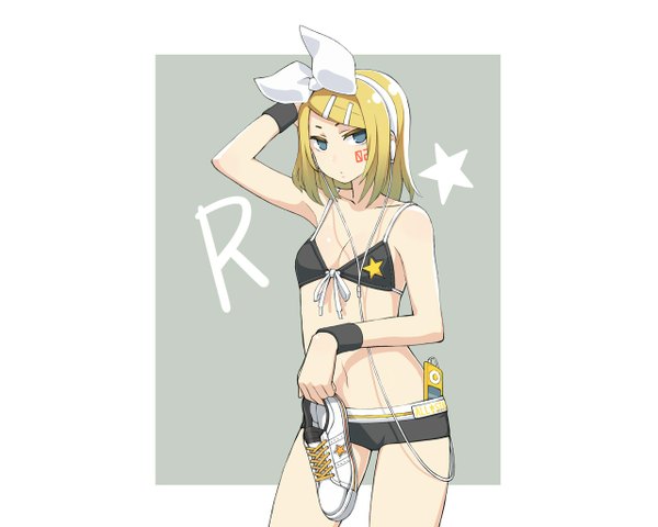 Anime picture 1280x1024 with vocaloid kagamine rin chan\u00d7co light erotic girl tagme