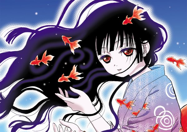 Anime picture 1500x1060 with hell girl studio deen enma ai tagme