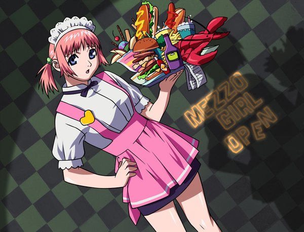 Anime picture 2000x1528 with mezzo forte arms corporation suzuki mikura highres waitress