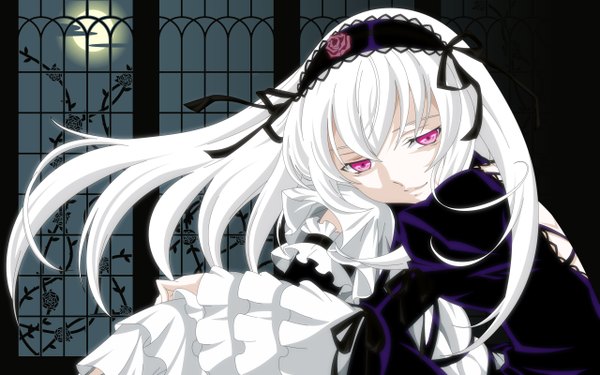 Anime picture 2560x1600 with rozen maiden suigintou highres wide image
