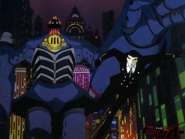 Anime picture 1600x1200 with the big o big o (mecha) highres wallpaper mecha super robot roger smith