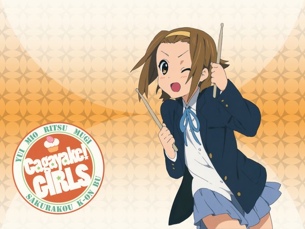 Anime picture 1600x1200 with k-on! kyoto animation tainaka ritsu tagme