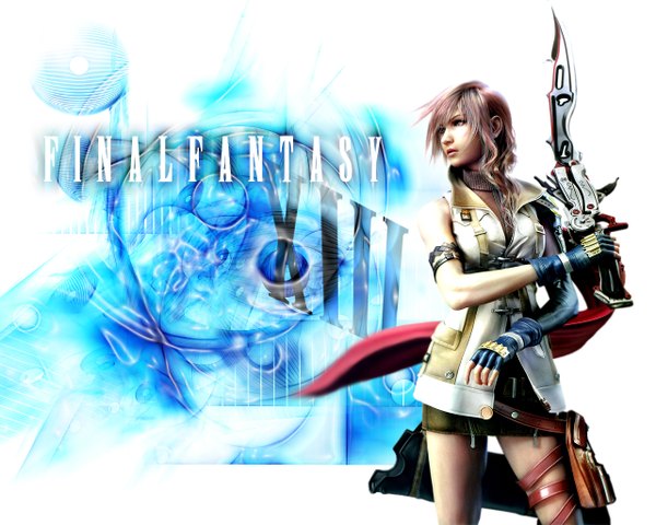 Anime picture 1280x1024 with final fantasy final fantasy xiii square enix lightning farron realistic