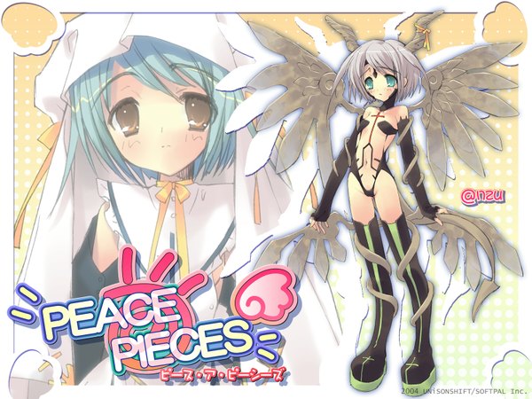 Anime picture 1600x1200 with peace@pieces light erotic tagme