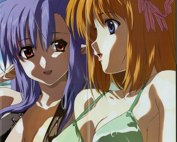 Anime picture 1280x1024 with shuffle! fuyou kaede nerine light erotic tagme