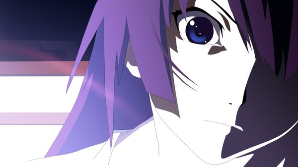 Anime picture 1600x900 with bakemonogatari shaft (studio) monogatari (series) senjougahara hitagi wide image close-up vector