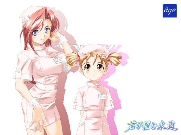Anime picture 1600x1200 with kimi ga nozomu eien nurse tagme