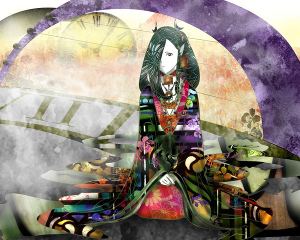 Anime picture 1280x1024 with gankutsuou gonzo tagme haydee tebelin