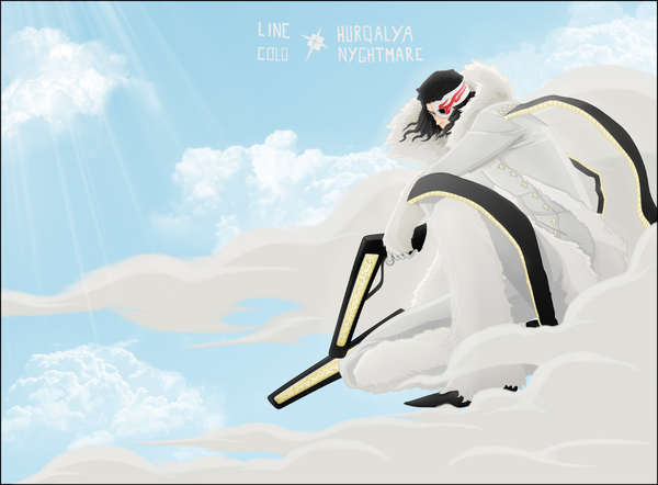 Anime picture 1200x885 with bleach studio pierrot coyote starrk dark-nyghtmare single short hair black hair sky cloud (clouds) sunlight grey eyes coloring smoke espada boy gun fur pistol