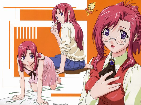 Anime picture 1280x960 with onegai teacher kazami mizuho tagme