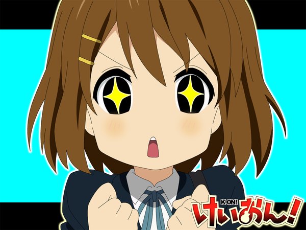 Anime picture 2000x1500 with k-on! kyoto animation hirasawa yui highres close-up vector