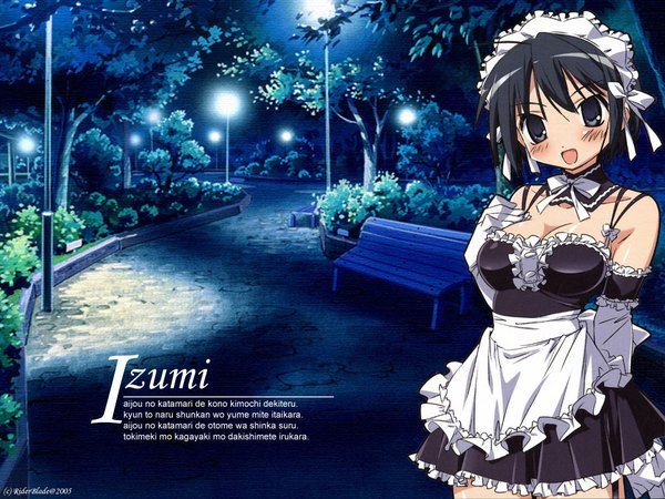 Anime picture 1024x768 with kore ga watashi no goshujinsama sawatari izumi maid tagme