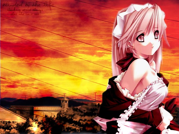 Anime picture 1280x960 with jian maid tagme
