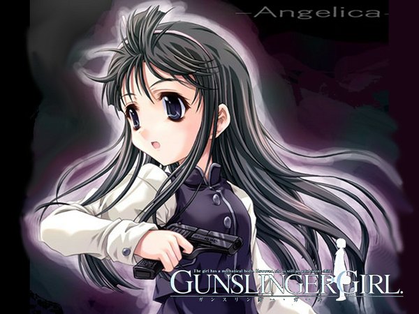 Anime picture 1024x768 with gunslinger girl madhouse angelica tagme