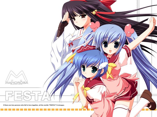 Anime picture 1024x768 with festa!! hyper girls pop tagme