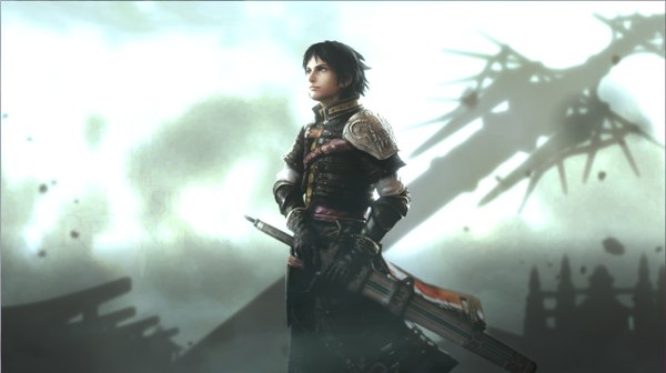 Anime picture 1283x720 with the last remnant rush sykes wide image boy