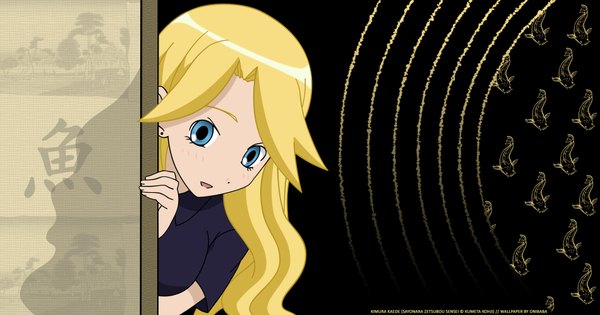 Anime picture 1900x1000 with sayonara zetsubou sensei shaft (studio) kimura kaere highres wide image