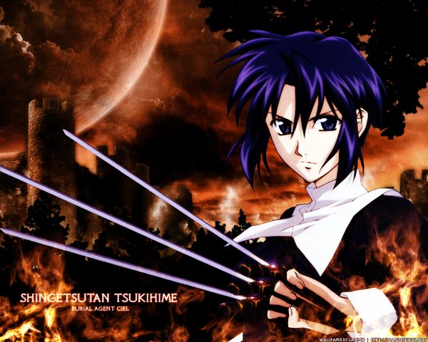 Anime picture 1280x1024 with shingetsutan tsukihime type-moon ciel (tsukihime) tagme