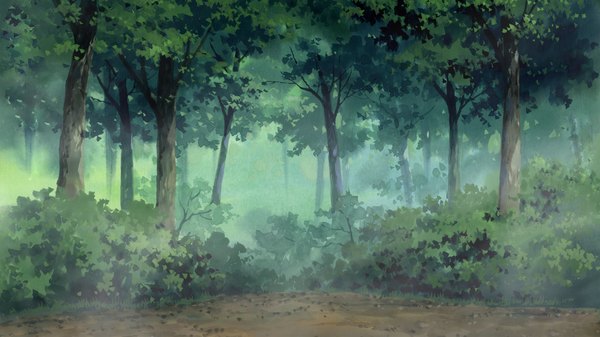 Anime picture 1280x720 with monster hazard wide image game cg no people nature plant (plants) tree (trees) forest