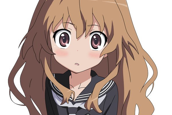 Anime picture 4406x2966 with toradora j.c. staff aisaka taiga highres transparent background vector serafuku