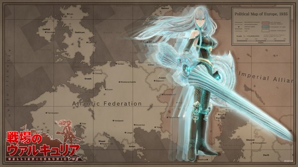 Anime picture 1920x1080 with valkyria chronicles senjou no valkyria selvaria bles highres wide image wallpaper