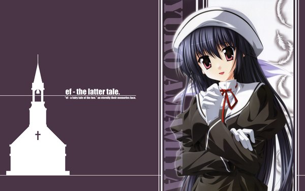 Anime picture 1920x1200 with ef shaft (studio) nanao naru highres wide image