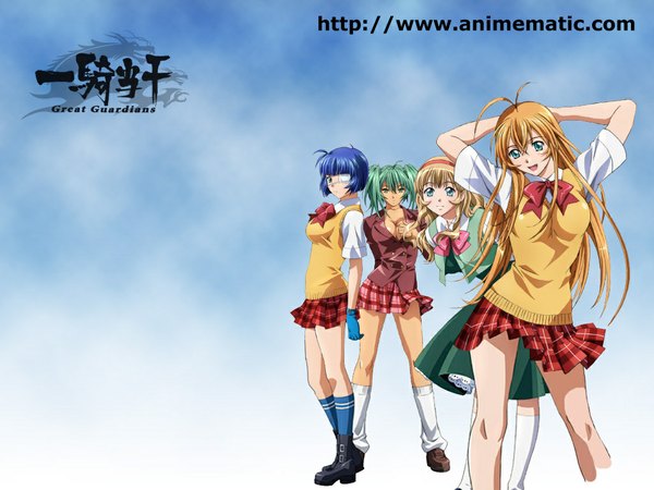 Anime picture 1024x768 with ikkitousen sonsaku hakufu ryomou shimei ryofu housen sonken chuubou light erotic