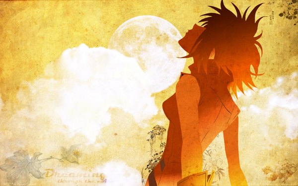 Anime picture 1680x1050 with flcl gainax haruhara haruko wide image multicolored